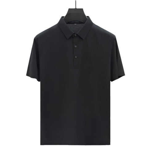 ArcticCool Men's Ice Silk Polo Shirt  Lightweight & Cooling Comfort
